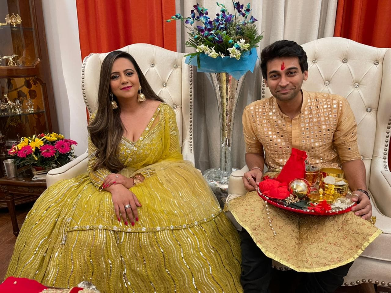 Abhishek Gupta & Malavika Airy