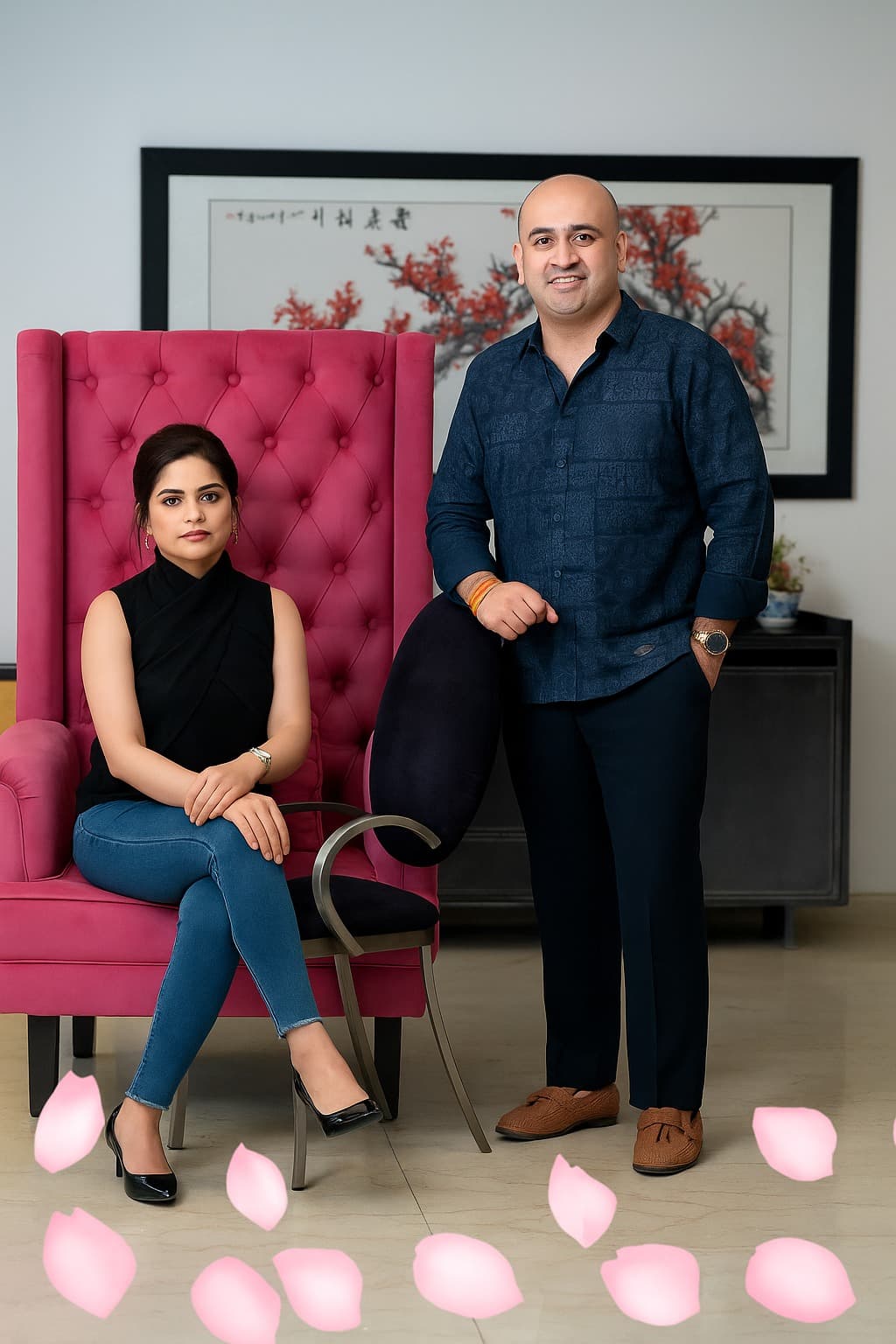 Arvind K Bishnoi & Priyanka Sahwani