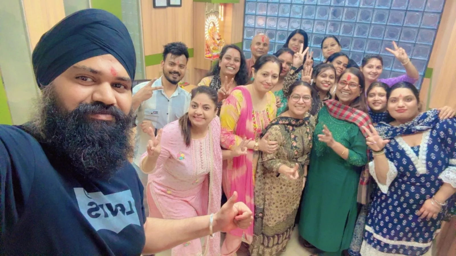 Team fun moment
